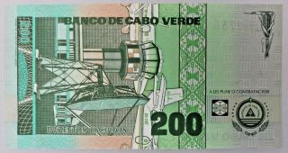 Cape Verde 200 Escudos Bank Note 1992 Pick 63a 2
