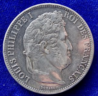 France 5 Francs Silver Coin 1831,  Visit Of King Louis Philippe To The Rouen