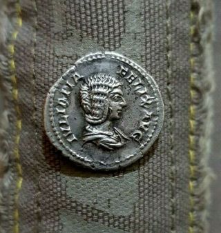 Roman Ancient Silver Denarius Julia Domna (193 - 211)