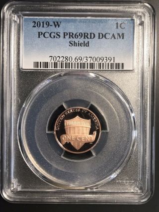 2019 - W Lincoln Sheild Cent Proof Pcgs Pr69 Dcam West Point (pca11)