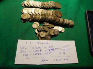 G2 Philippines 10,  20,  50 Centavos Silver Group 13.  96 Oz.  Asw