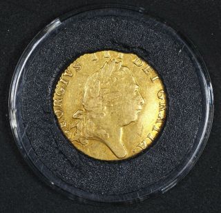 1798 King George Iii Great Britain Gold Half Guinea Spade Coin