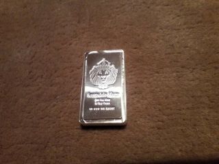10 oz Scottsdale STACKER.  999 Fine Silver Bar Serial 19178334 10 Troy Ounces 3