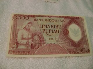 Indonesia - (- 1958 -) 5000 Rupiah Banknote - Uncirculated -