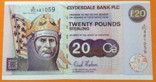 Scotland 20 Pounds 2005 Unc,