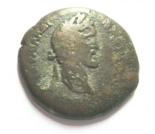 Ae - Drachm Of Antoninus Pius From Alexandria In Egypt Rv.  Roma
