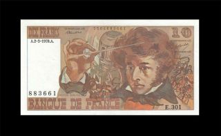 2.  3.  1978 Banque De France 10 Francs ( (aunc))
