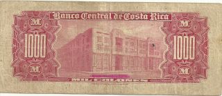 Costa - Rica - 1000 - Colones - 1973 Cir banknote 2