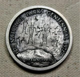 CAPITAL REEF NATIONAL PARK.  999 Silver Medal 1972 - Medallic Art Co York 2