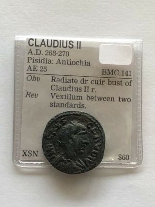 Ancient Roman Coin Claudius Ii A.  D.  268 - 270