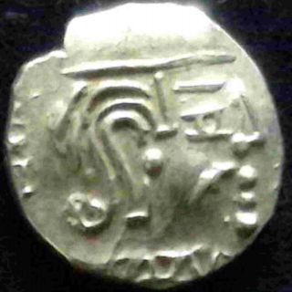 Ancient India,  Guptas,  Kumaragupta,  415 - 55 Ad,  Silver Drachm,  Bust/garuda