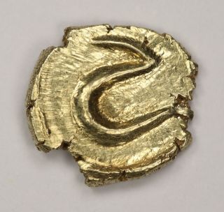 MYSORE: Tipu Sultan,  gold fanam (0.  39g),  Farrukhi,  AM 1217,  KM - 58, 2