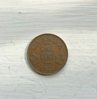 1925 Canadian Small Cent Key Date
