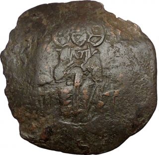 Manuel I Comnenus 1143ad Ancient Medieval Byzantine Coin Virgin Christ I38409