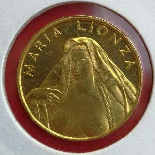 Venezuela Gold Medal Maria Lionza 6 G