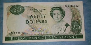Reserve Bank Of Zealand Nd $20 Banknote (au)