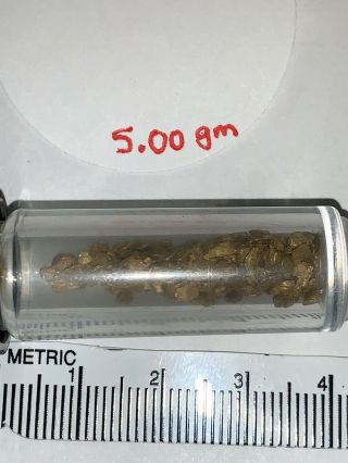 NATURAL GOLD NUGGETS FROM MINE IN COLORADO FIVE GRAMS SPECIAL 5