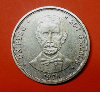 Dominican Republic : One Peso 1976.