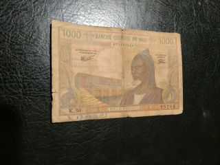 Mali Banknote 1000 Francs 1970 - 1984
