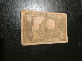 Mali banknote 1000 Francs 1970 - 1984 2