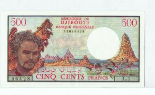 Djibouti 500 Francs 1979 Vf,
