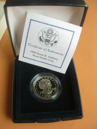 United States 1999 Susan B Anthony Dollar Proof Coin
