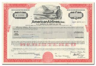 American Airlines,  Inc.  Bond Certificate