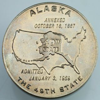 Alaska Statehood Flag Day So - Called Dollar HK - 527 AU 3