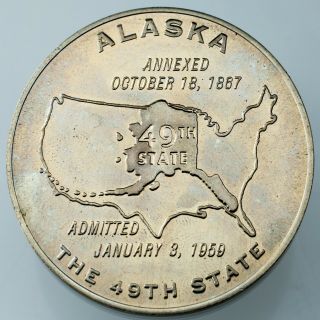 Alaska Statehood Flag Day So - Called Dollar HK - 527 AU 4