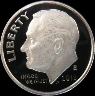 2019 S,  S,  P,  D Roosevelt Dimes S Silver,  S Proof,  D,  P Unc (all 4 Coins)