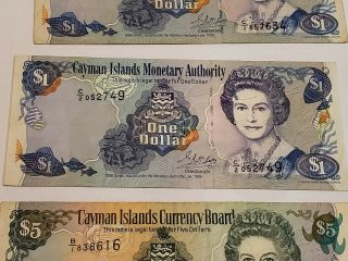 7.  60 FV Cayman Dollars in Notes and coins Converts to over $9 us 3