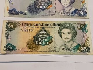 7.  60 FV Cayman Dollars in Notes and coins Converts to over $9 us 5