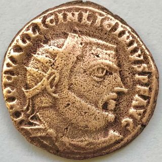 RARE Roman Coins,  Licinius I 308 - 324 AD.  Alexandria.  AE Follis 3,  4gr 2