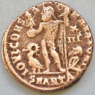 RARE Roman Coins,  Licinius I 308 - 324 AD.  Alexandria.  AE Follis 3,  4gr 4