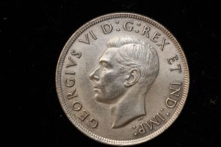1937 Canada.  (1$) One Dollar.  Voyageur.