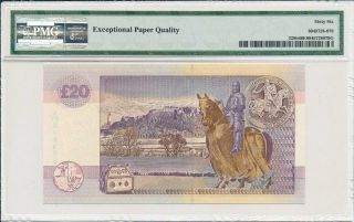 Clydesdale Bank Plc Scotland 20 Pounds 1999 PMG 66EPQ 2
