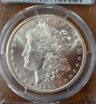 1883 - CC Morgan Silver Dollar,  PCGS MS 65,  & CAC (Best Buy On Ebay) 3