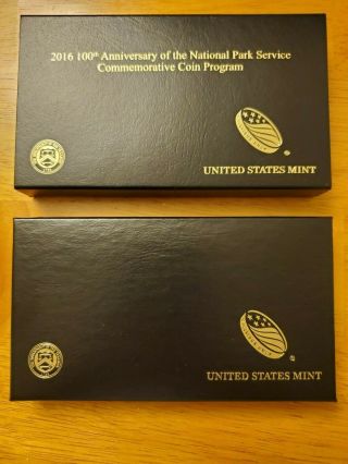 2016 3 - Coin 100th Anniversary National Park Service Proof Set