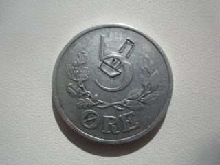 Hammer And Sickle 1941 Denmark 5 Ore