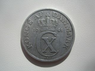 HAMMER and SICKLE 1941 DENMARK 5 ORE 2
