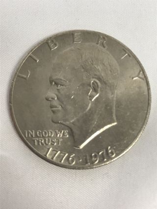 1 Dwight D.  Eisenhower 1776 - 1976 E Us Dollar Coins Bicentennial