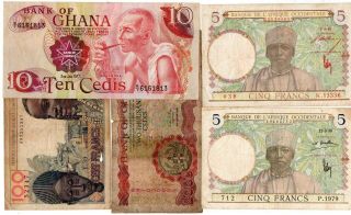 Frecnh West Africa & Ghana - 5 Notes -