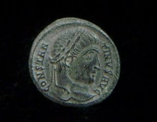 Ae3 Of Roman Emperor Constantine I The Great,  Vot Xx Reverse Ac0285