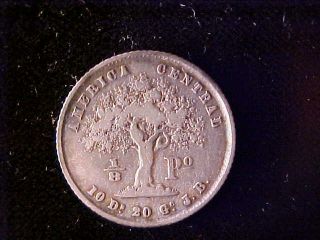 Costa Rica 1/8 Peso 1853jb