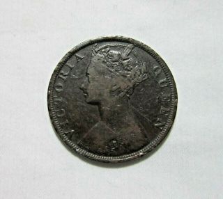 Hong Kong.  1 Cent,  1900.  Queen Victoria.