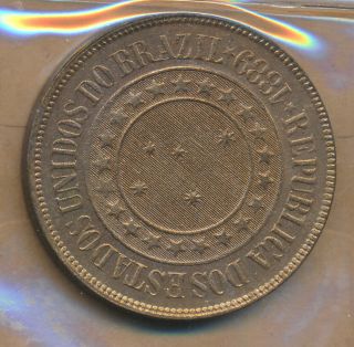 Brazil Coin,  1889 40 Reis