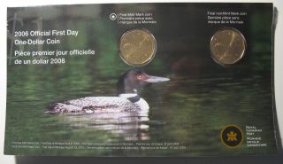 Rcm - 2006 - $1 - Loon - Official First Day Card - - Mintage: 5,  000