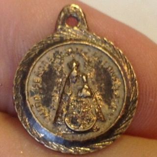 Metal Detector Find 19 - Early 20th Century Rare Christ Bronze ? Pendant - Spain M20