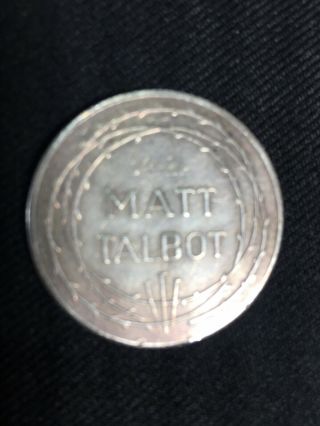 But For The Grace Of God Matt Talbot AA Prayer Coin 2