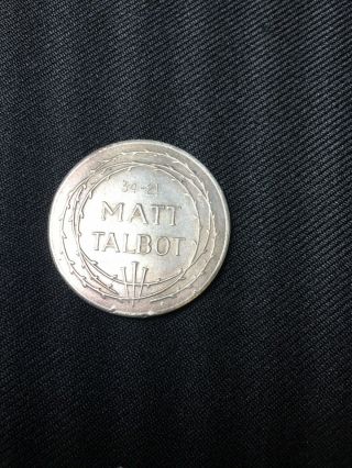 But For The Grace Of God Matt Talbot AA Prayer Coin 3